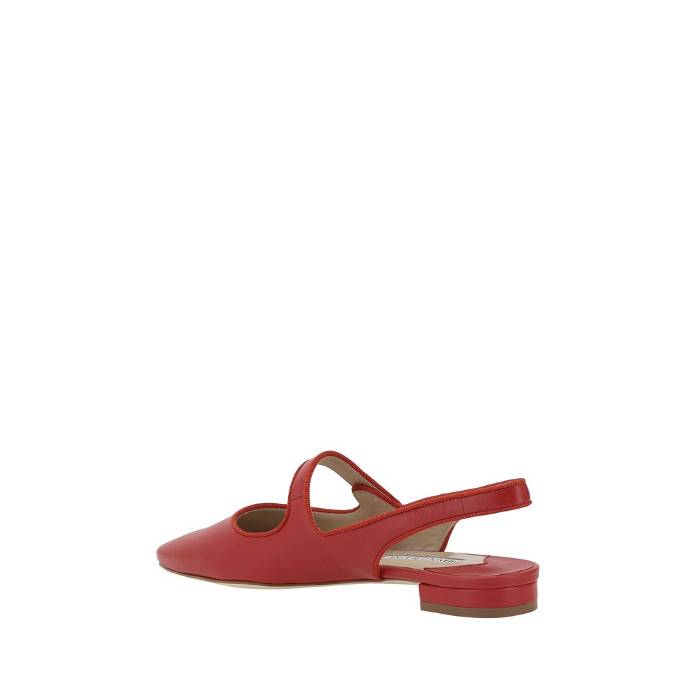 Manolo Blahnik Campariflatsli Ballerinas - EU36.5/US6.5