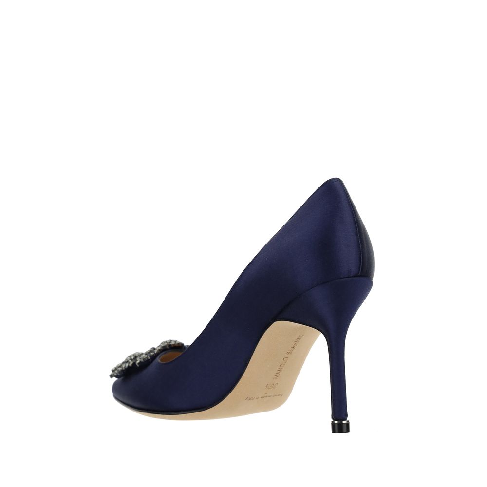 Manolo Blahnik Hangisi Pumps - EU38/US8