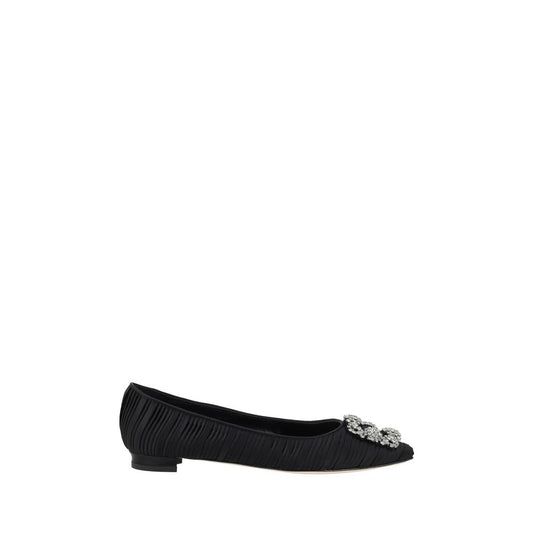 Manolo Blahnik Hangisiflat Ballerinas - EU36/US6