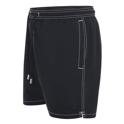 MC2 Saint Barth Black Polyester Men’s Swimwear Trunks