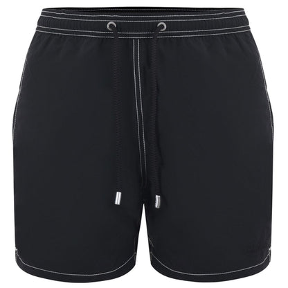 MC2 Saint Barth Black Polyester Men’s Swimwear Trunks