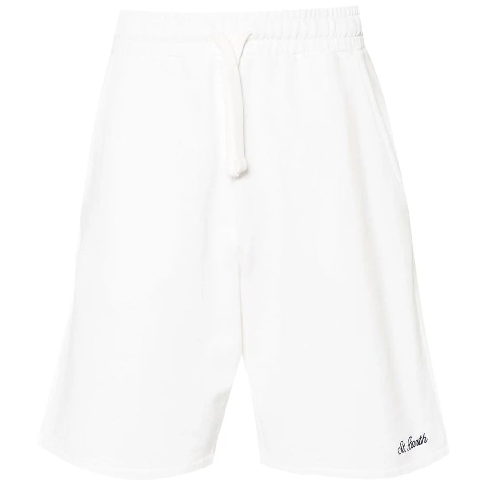 MC2 Saint Barth White Cotton Short - S