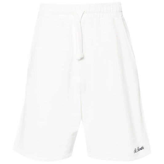 MC2 Saint Barth White Cotton Short - S