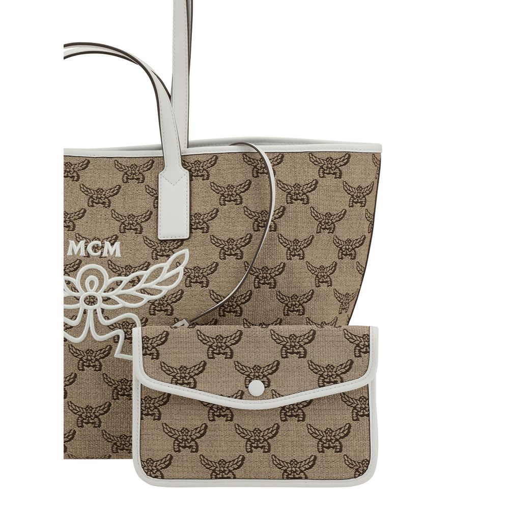 MCM Medium Himmel Tote Bag