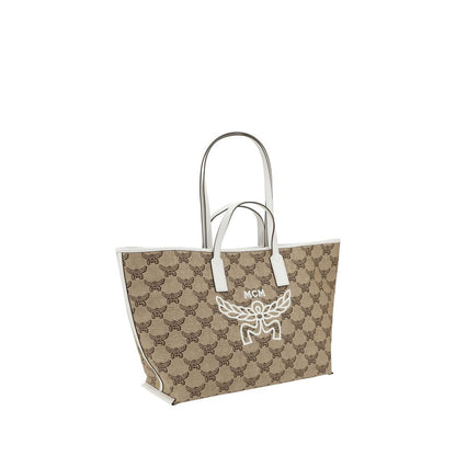 MCM Medium Himmel Tote Bag