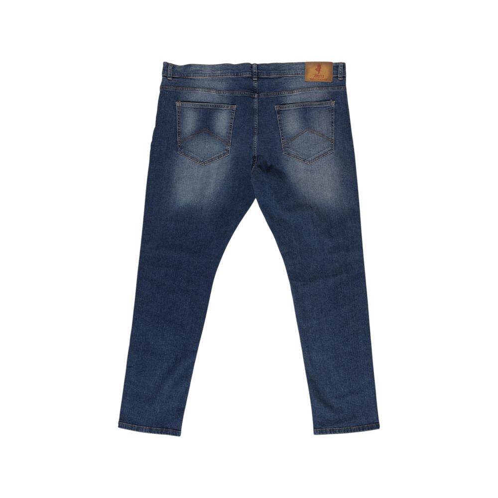 MCS Blue Cotton Jeans & Pant - W40