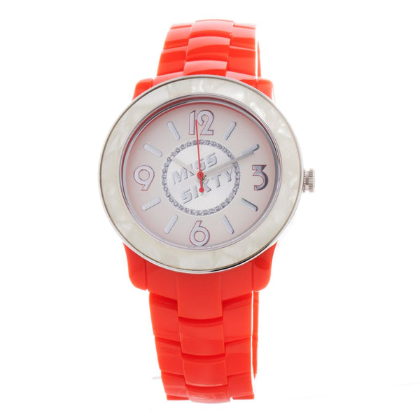 Miss Sixty Red Polyethylene Watch