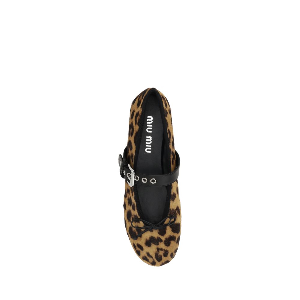 Miu Miu Animal print Ballerinas - EU37.5/US7.5