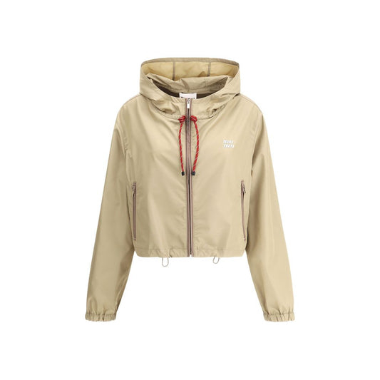 Miu Miu Hooded waterproof Jacket - IT38 | S