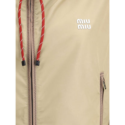 Miu Miu Hooded waterproof Jacket - IT38 | S