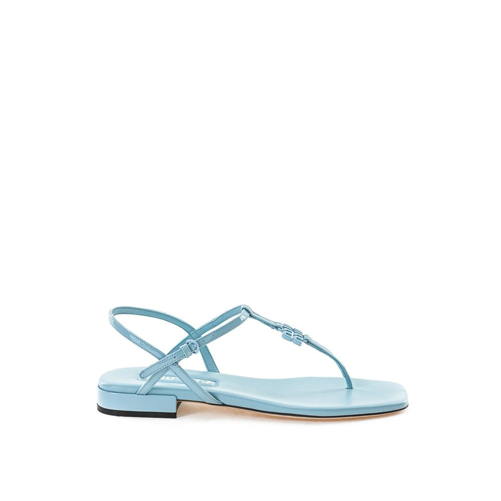 Miu Miu Light Blue Vernice Sandal - EU36/US6