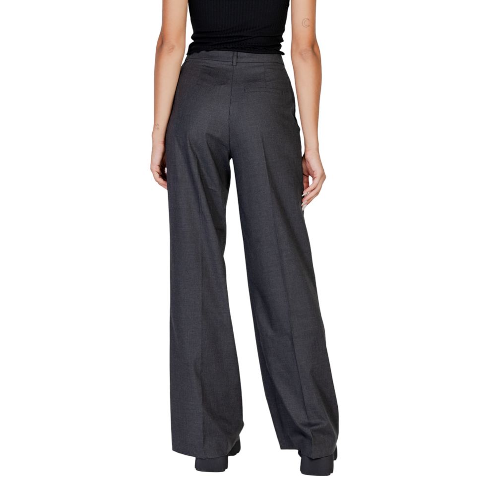 Morgan De Toi Gray Polyester Jeans & Pant - IT40|S