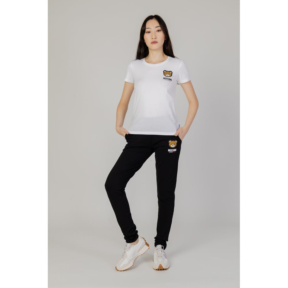 Moschino Black Cotton Jeans & Pant - XL