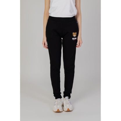 Moschino Black Cotton Jeans & Pant - XL