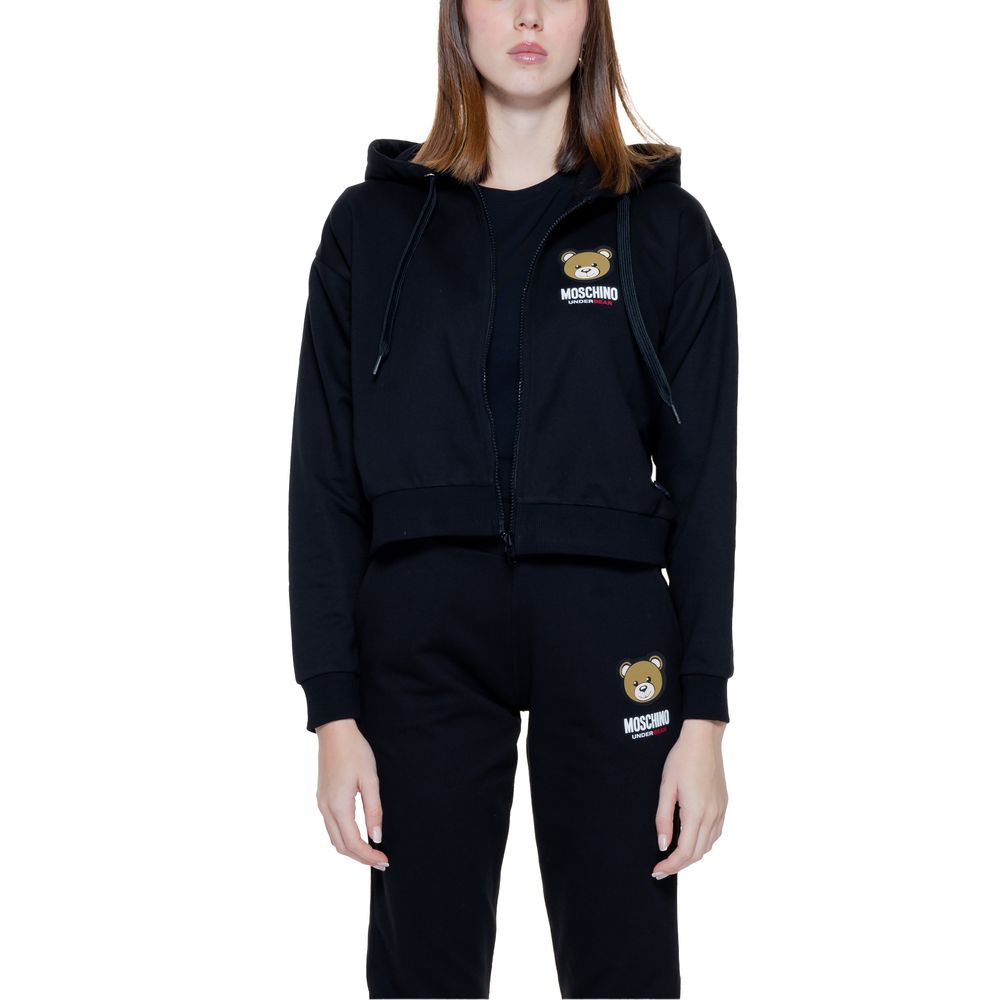 Moschino Black Cotton Sweater - IT42|M