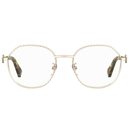 Moschino Gold Metal Frames