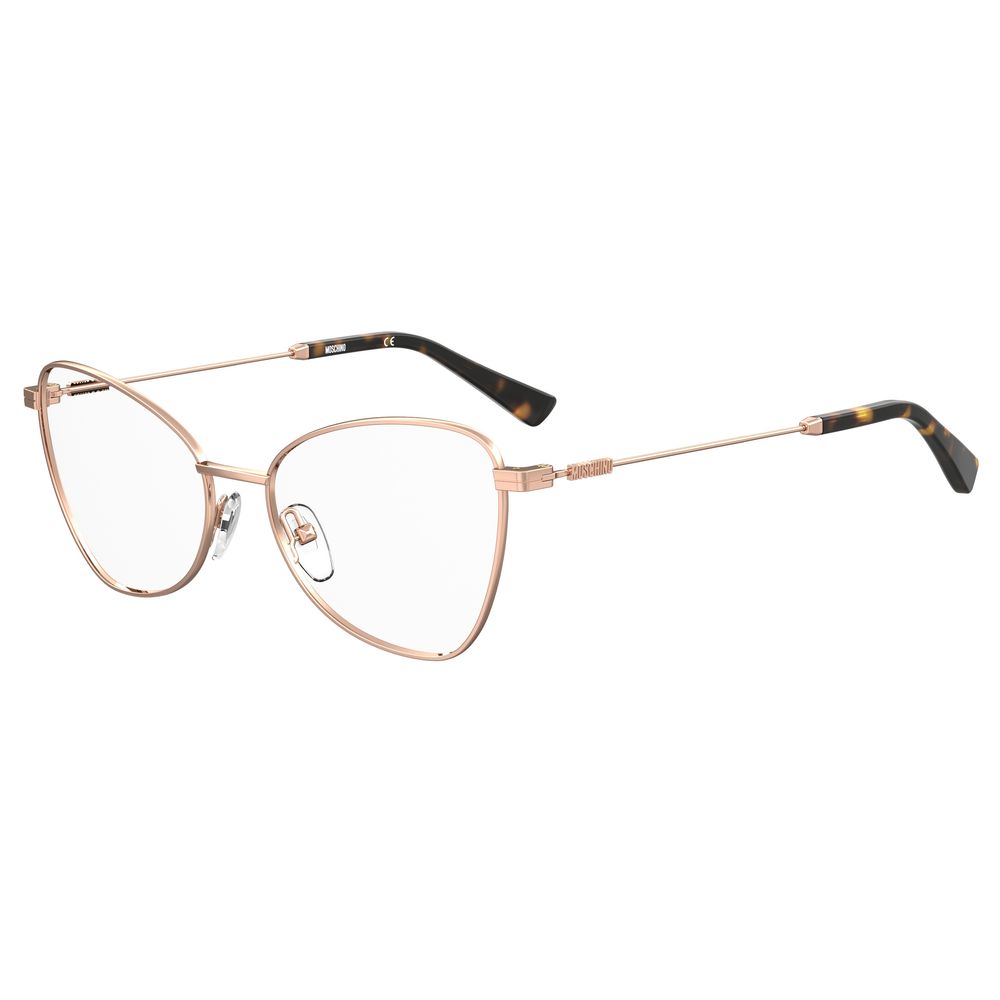 Moschino Gold Metal Frames