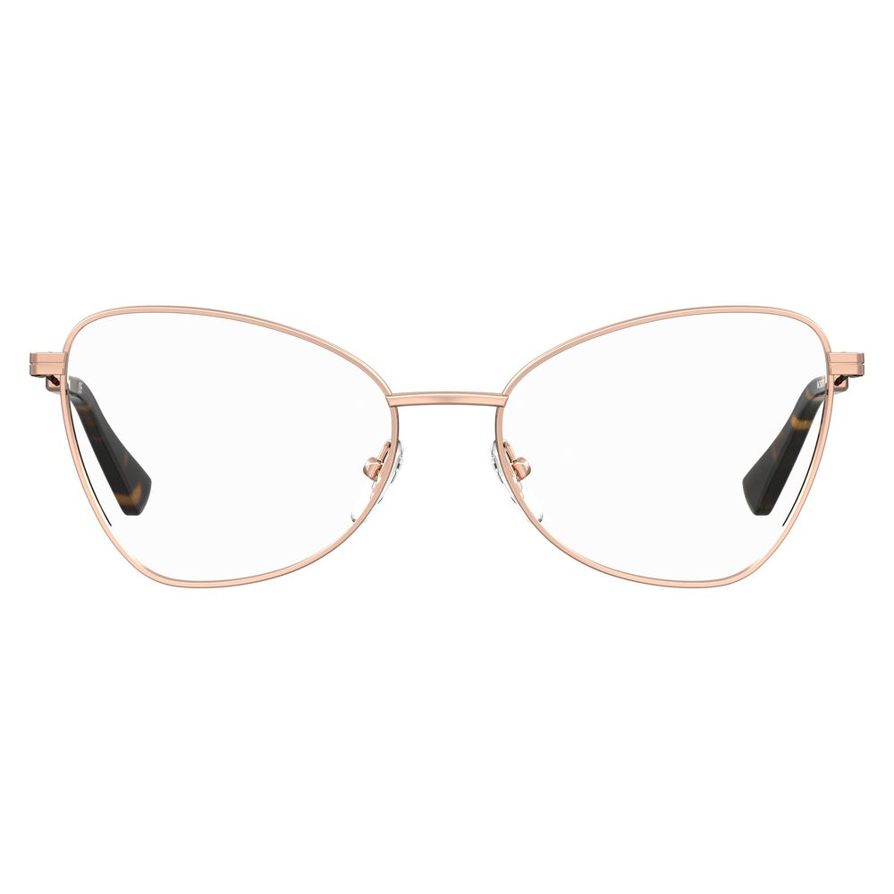 Moschino Gold Metal Frames