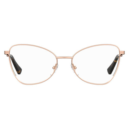 Moschino Gold Metal Frames