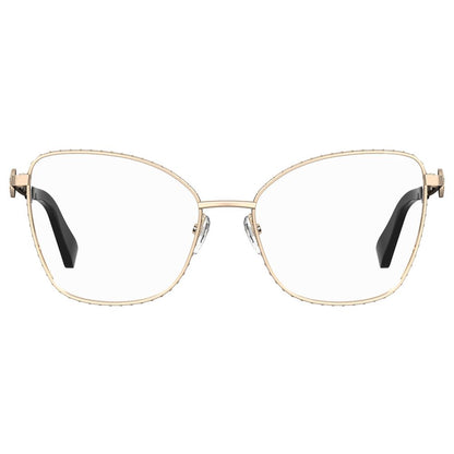 Moschino Rose Gold Metal Frames