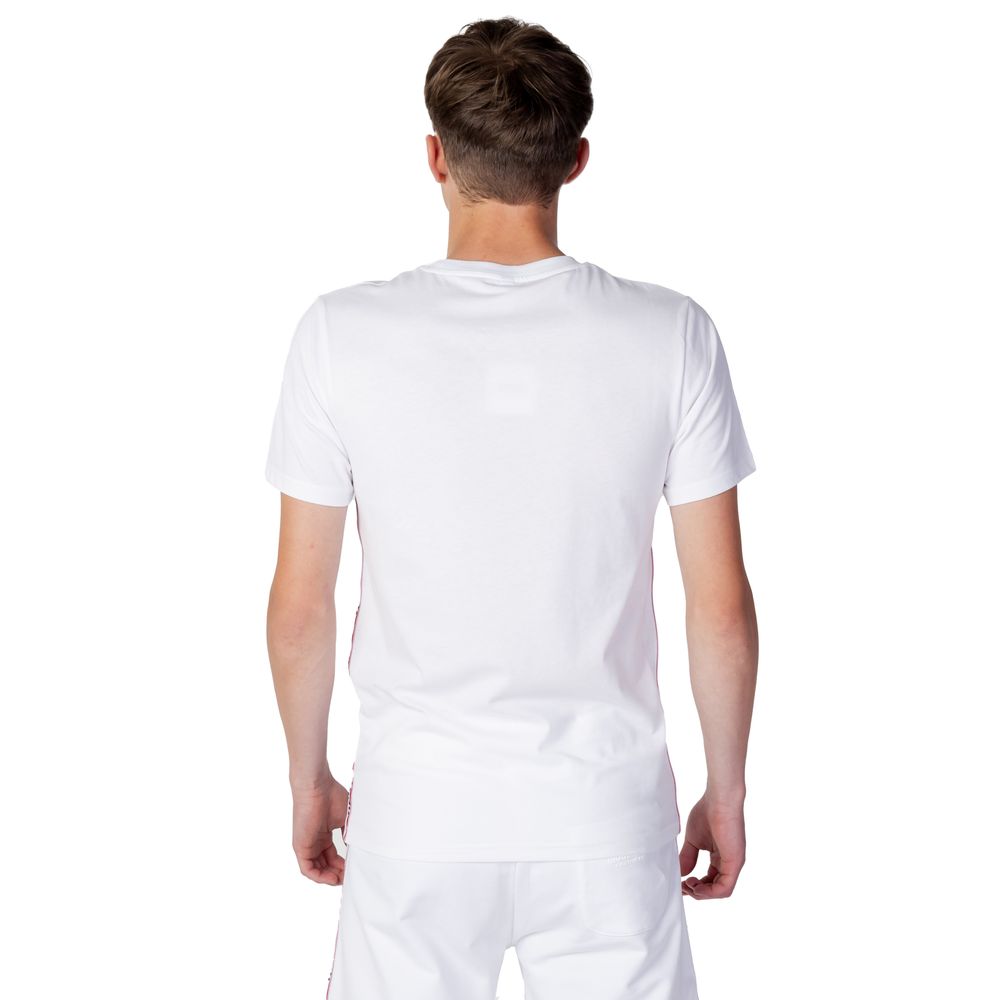 Moschino White Cotton T-Shirt - IT52 | XL