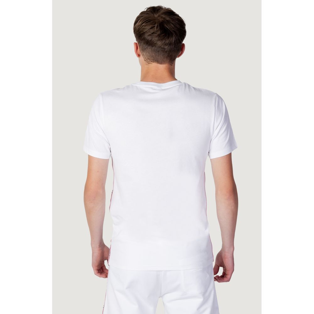 Moschino White Cotton T-Shirt - IT52 | XL