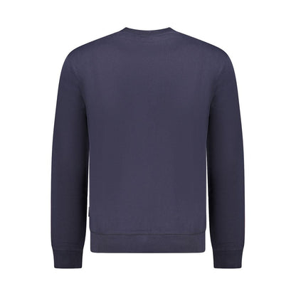 Napapijri Blue Cotton Men Sweater