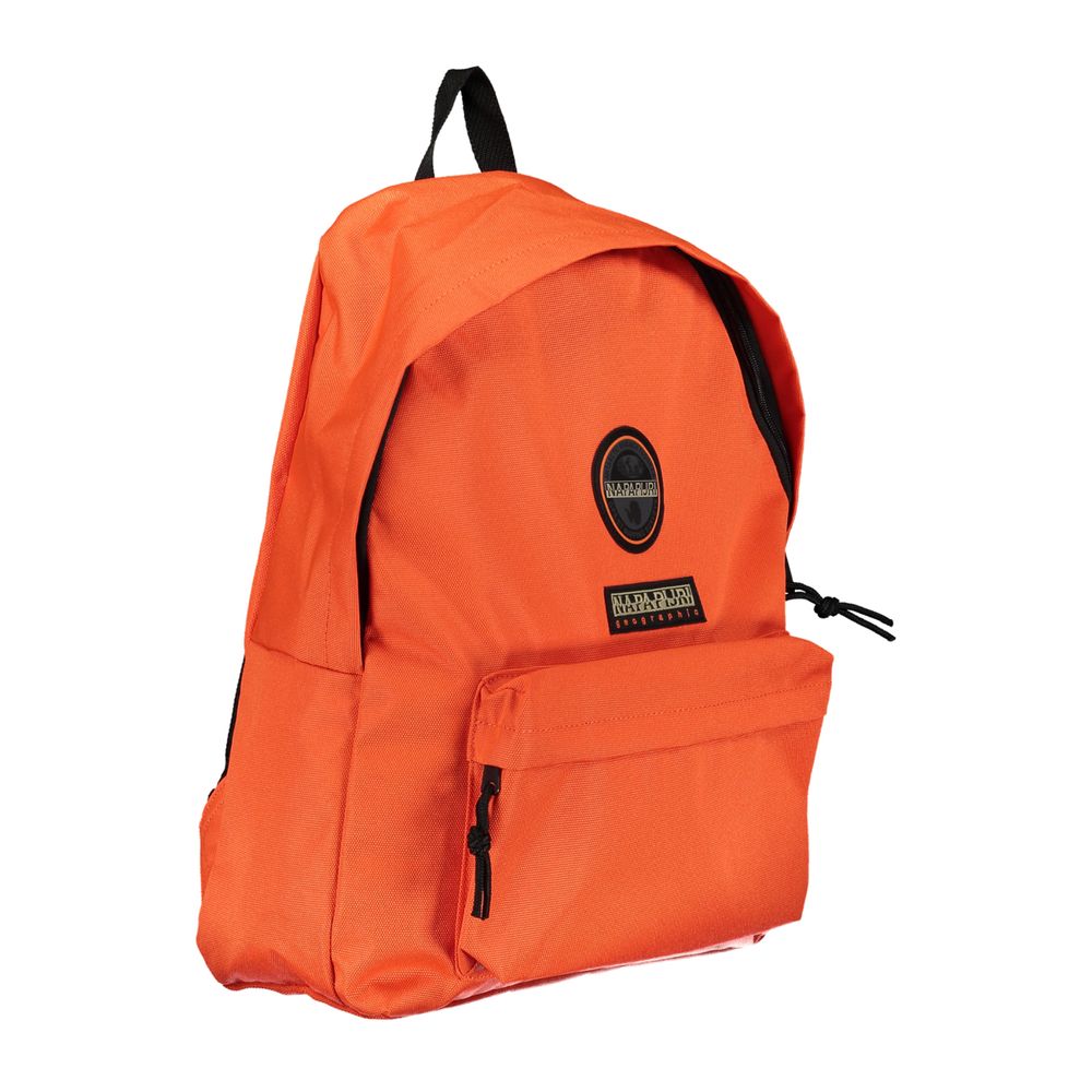 Napapijri Eco-Chic Orange Backpack with Logo Design