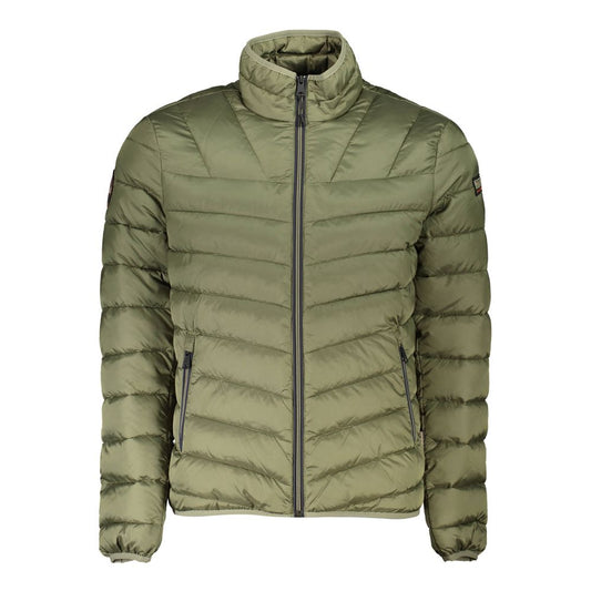 Napapijri Green Polyamide Men Jacket - S