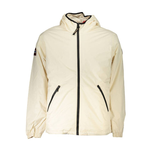 Napapijri White Polyamide Men Jacket