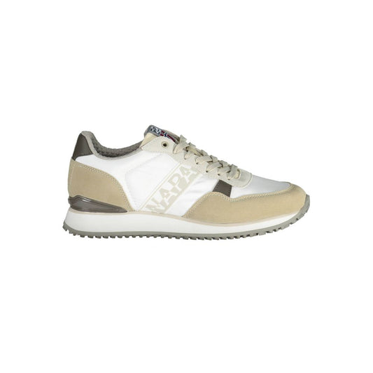 Napapijri White Polyester Men Sneaker