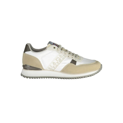 Napapijri White Polyester Men Sneaker