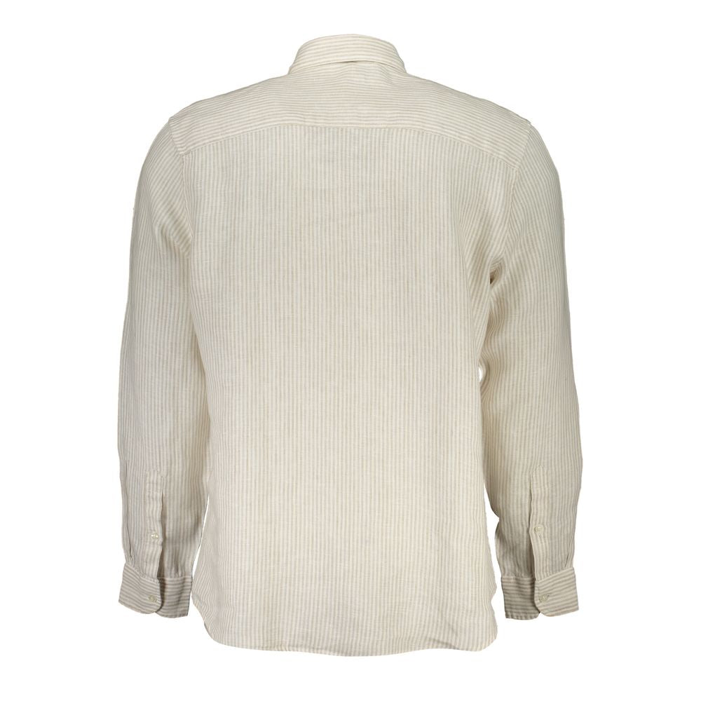 North Sails Beige Linen Shirt - S