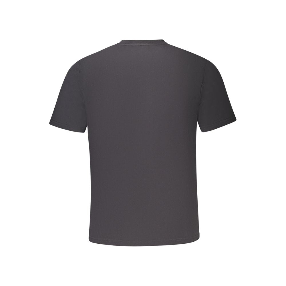 North Sails Black Cotton Men T-Shirt - S