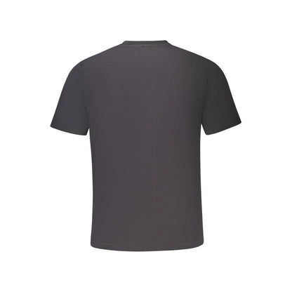 North Sails Black Cotton Men T-Shirt - S