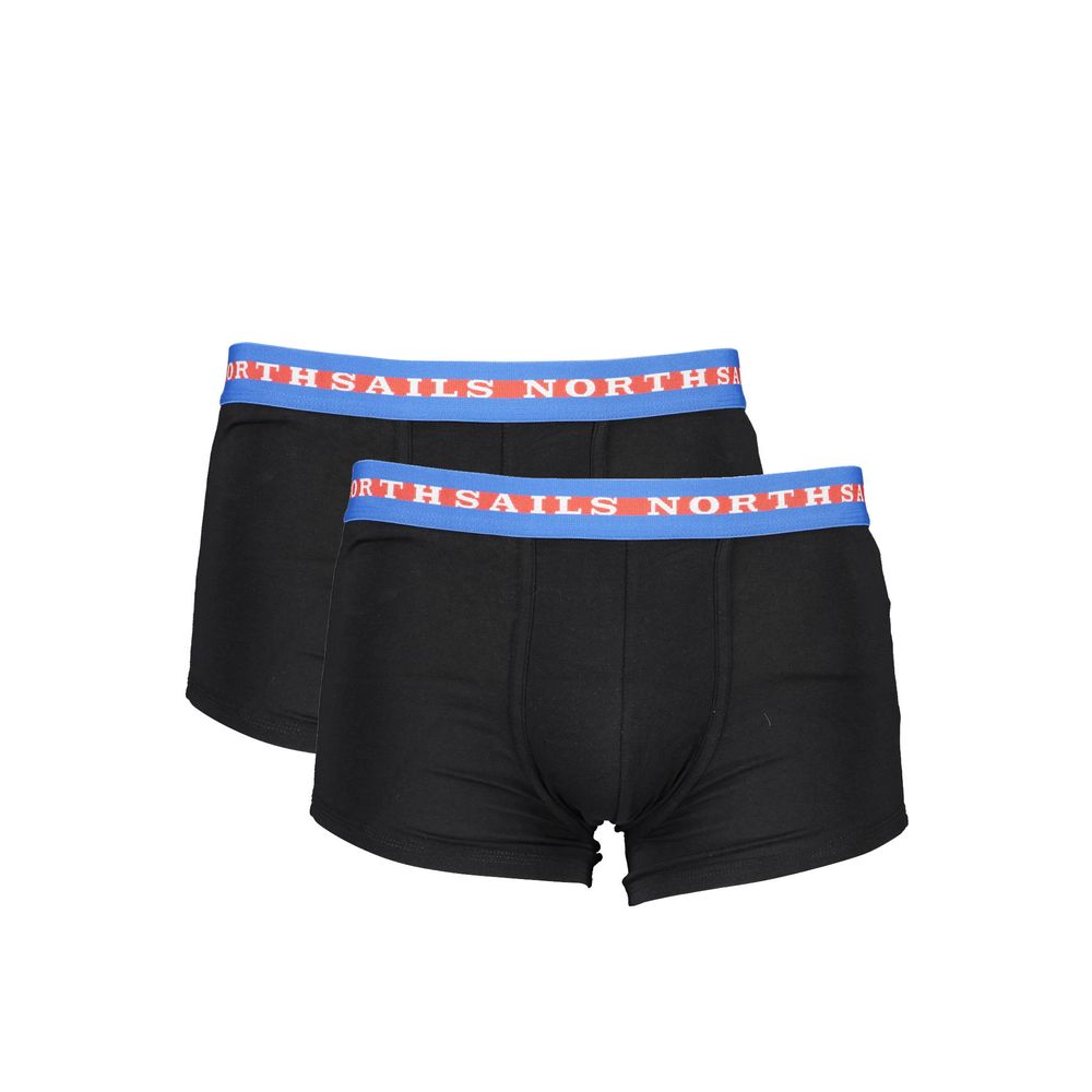 North Sails Black Cotton Underwear - S