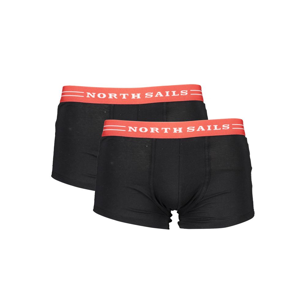 North Sails Black Cotton Underwear - S