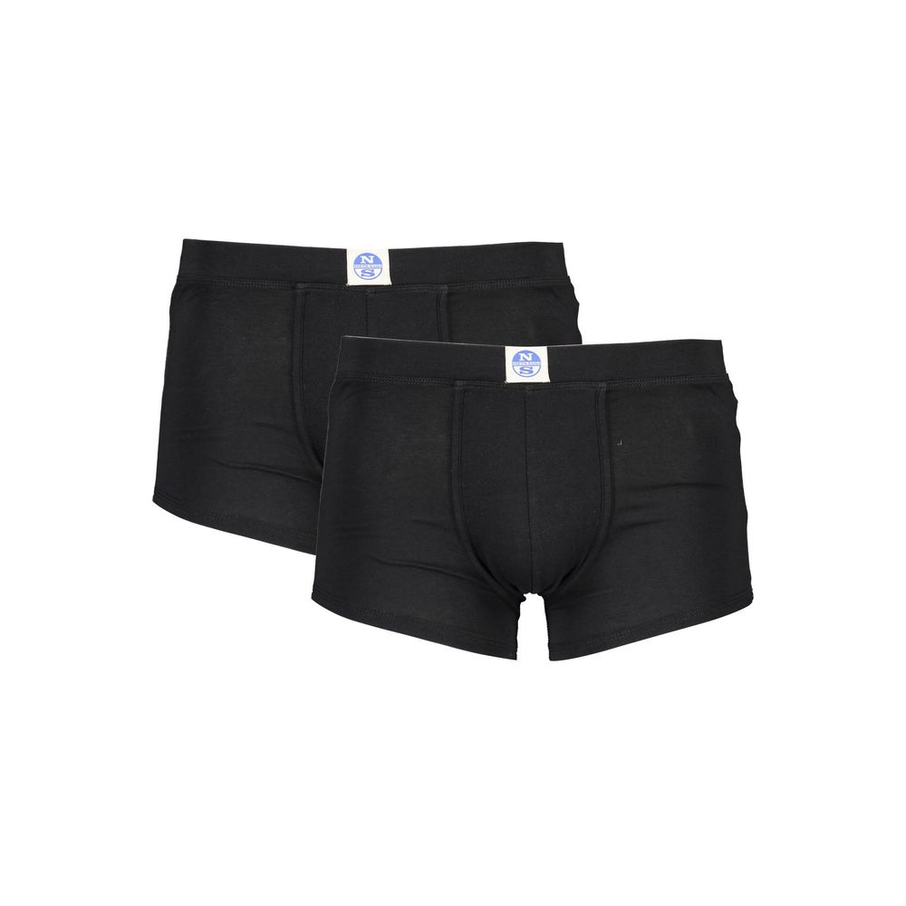 North Sails Black Cotton Underwear - S