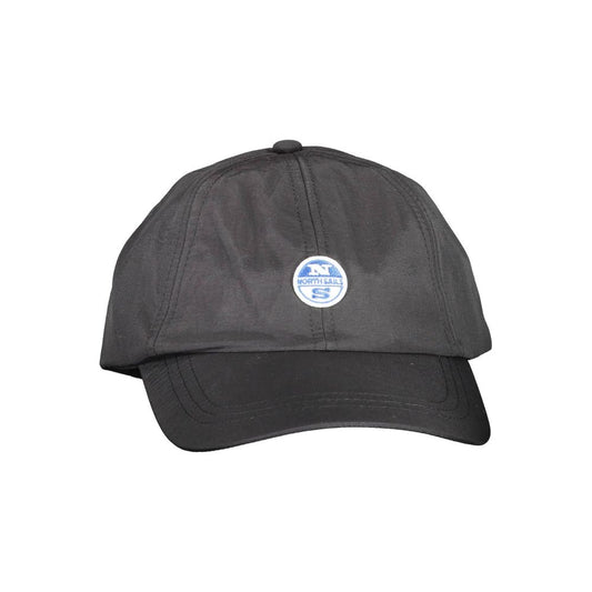 North Sails Black Polyamide Men Cap