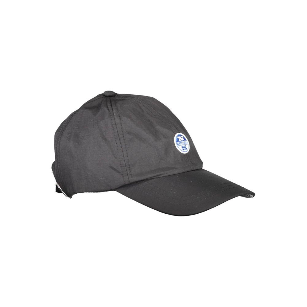 North Sails Black Polyamide Men Cap