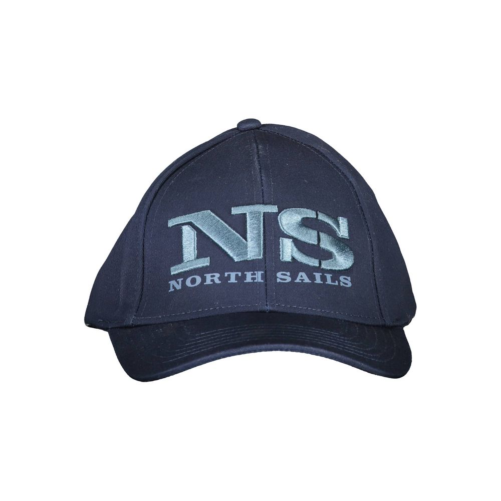 North Sails Blue Cotton Men Cap