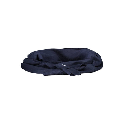 North Sails Blue Cotton Men Scarf