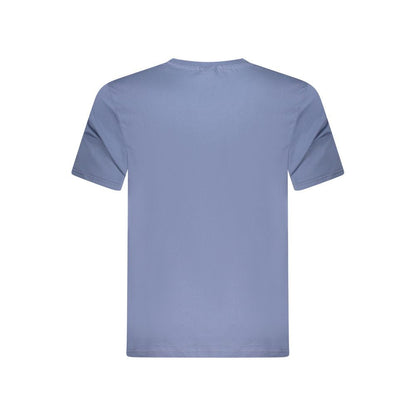 North Sails Blue Cotton Men T-Shirt