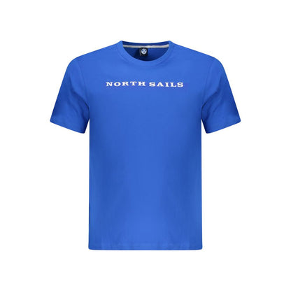 North Sails Blue Cotton Men TShirt