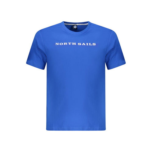 North Sails Blue Cotton Men TShirt