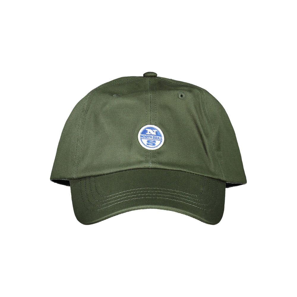 North Sails Green Cotton Men Cap