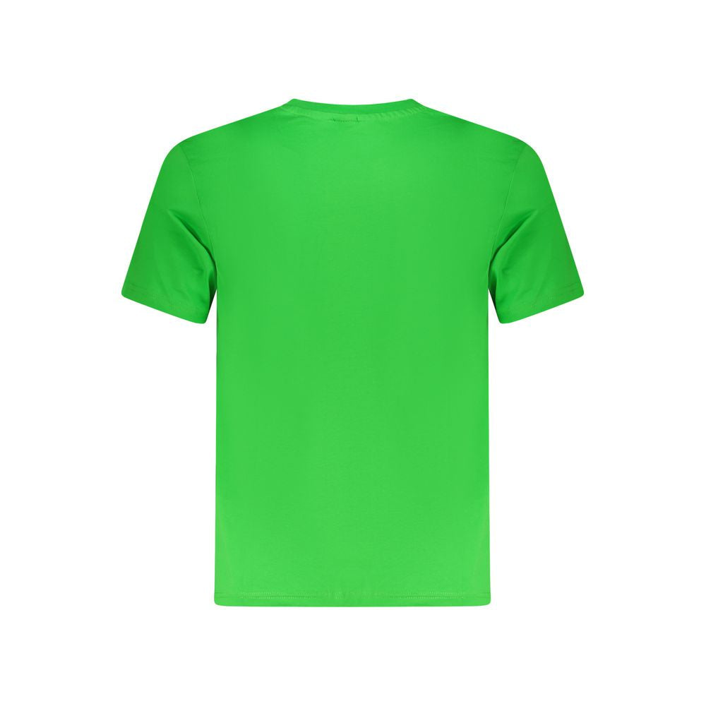 North Sails Green Cotton Men T-Shirt