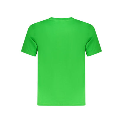 North Sails Green Cotton Men T-Shirt