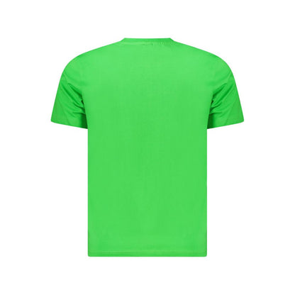 North Sails Green Cotton Men T-Shirt