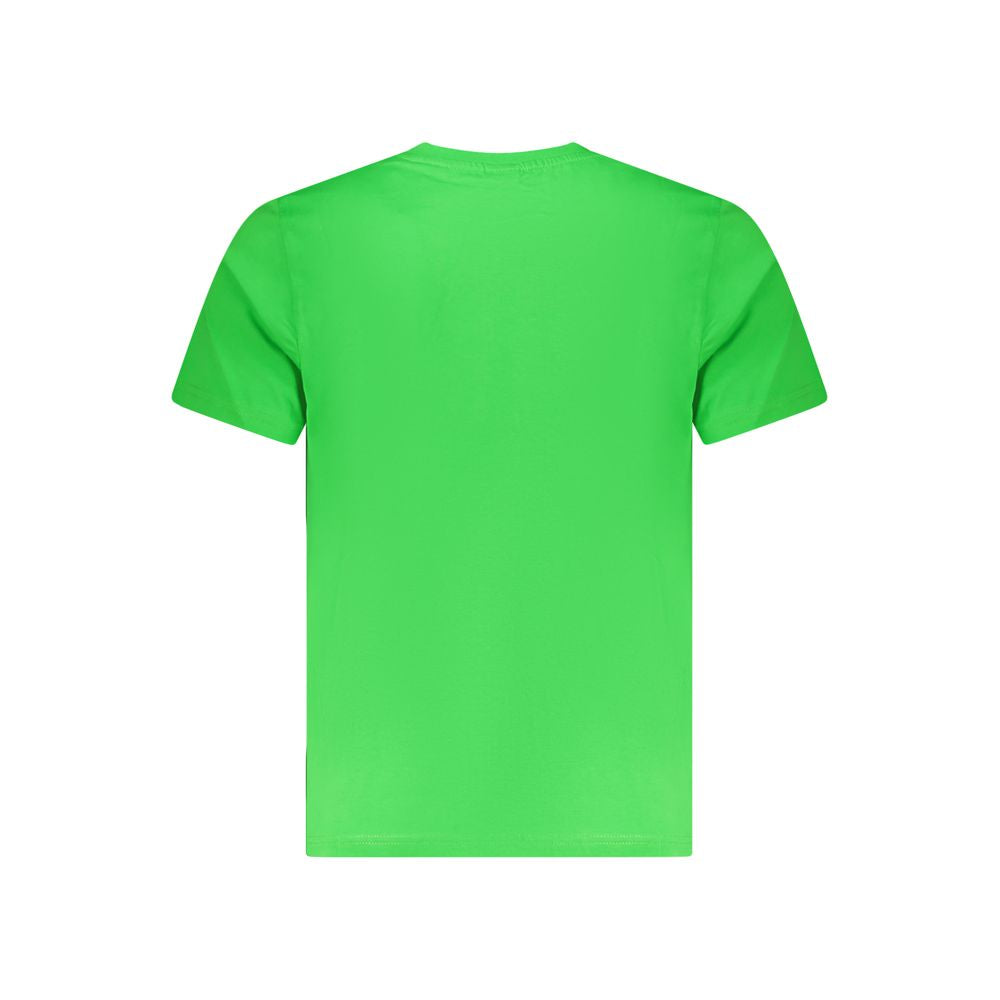 North Sails Green Cotton Men T-Shirt